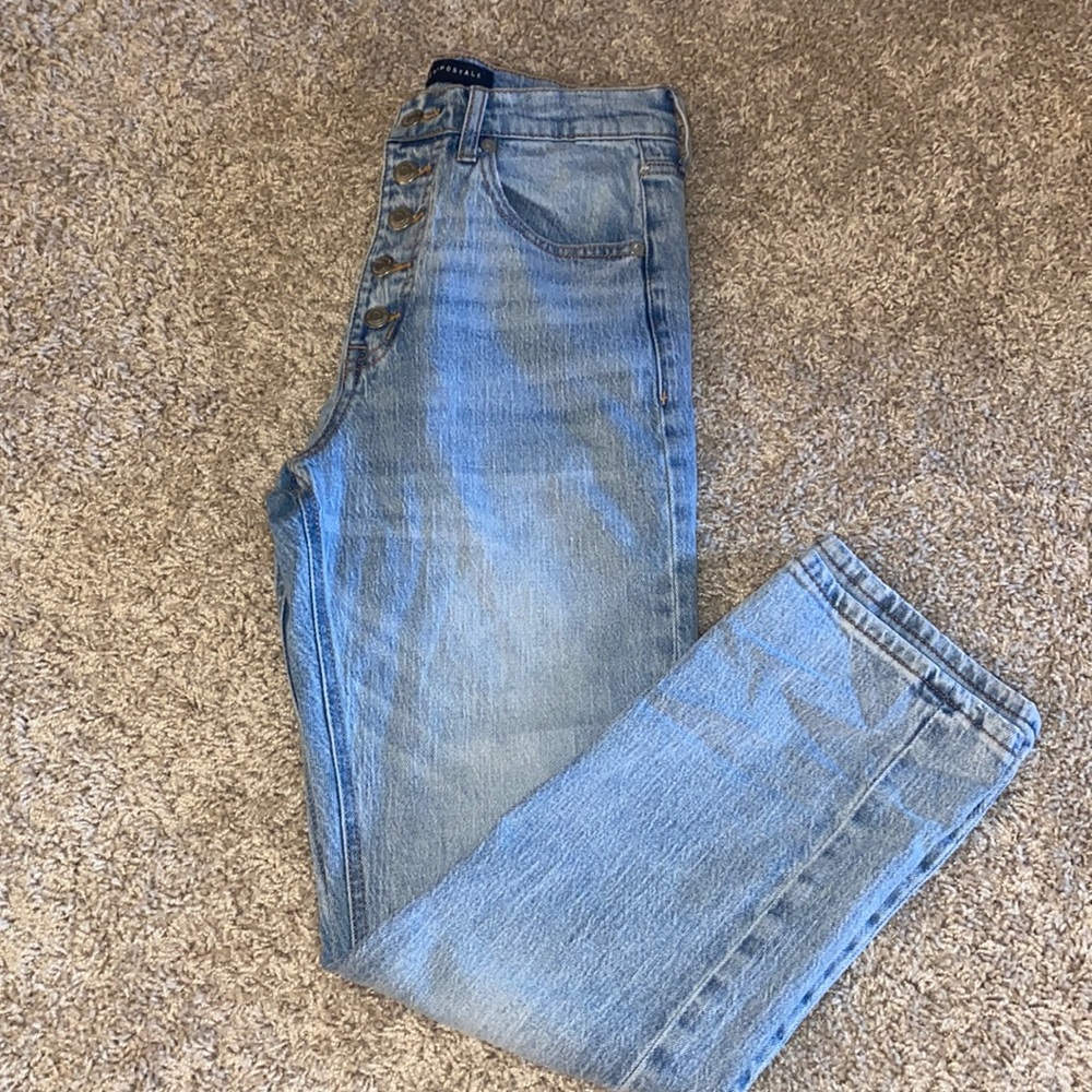 Women’s Aeropostale 90s super high rise straight jeans